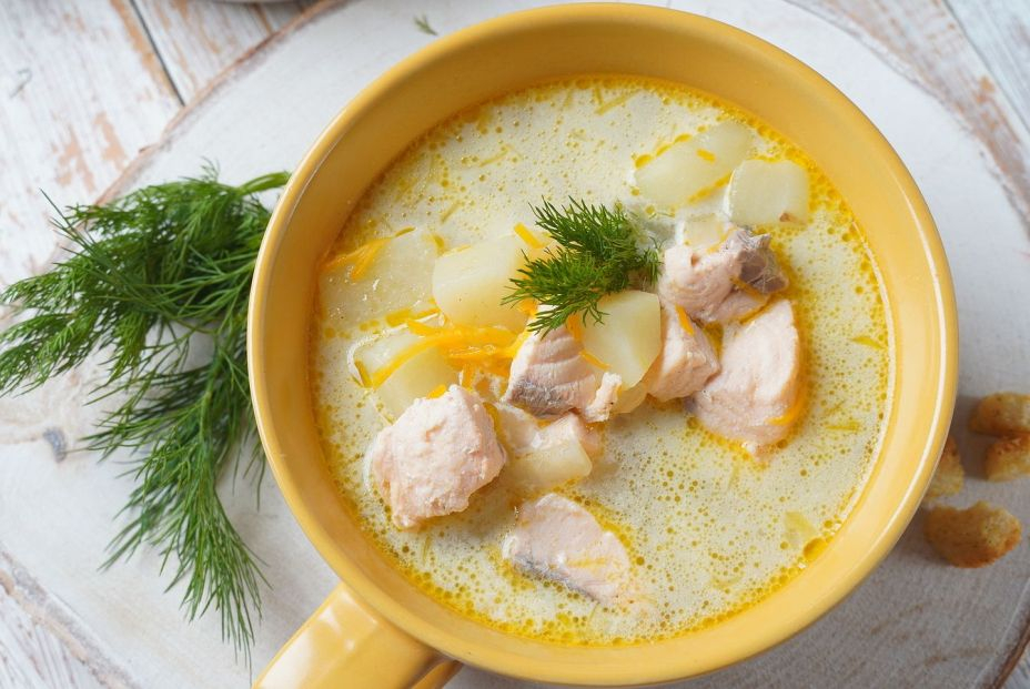 Caldo empanado, un guiso de pescado sabroso pero ligero. Foto: Bigstock Caldo empanado, un guiso de pescado sabroso pero ligero. Foto: Bigstock