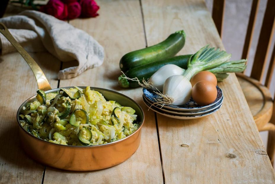 Cómo se hace el auténtico zarangollo murciano. Foto: Murcia turística Cómo se hace el auténtico zarangollo murciano. Foto: Murcia turística