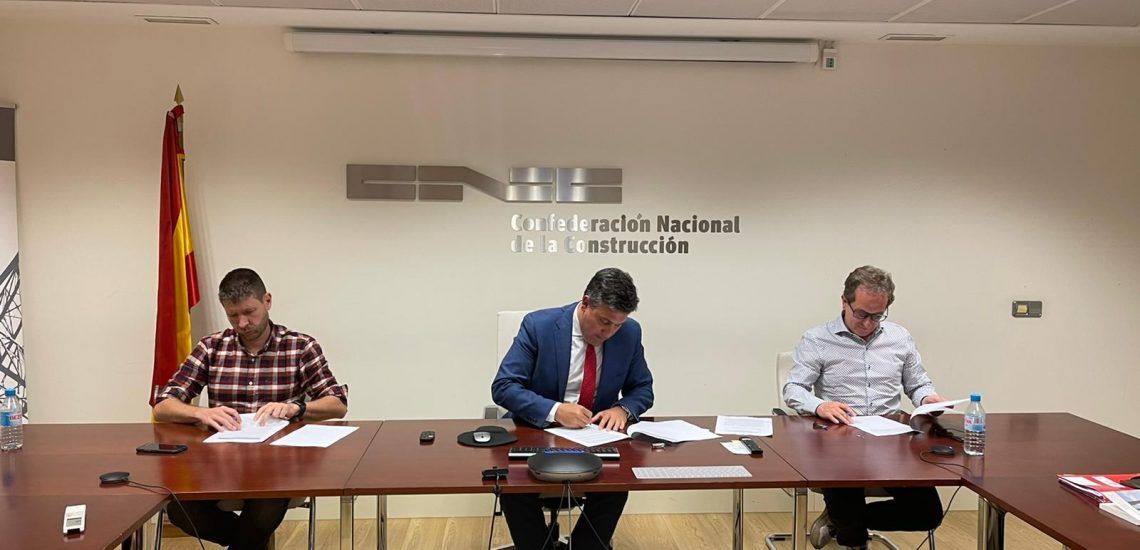 Firma acuerdo construcción Firma acuerdo construcción
