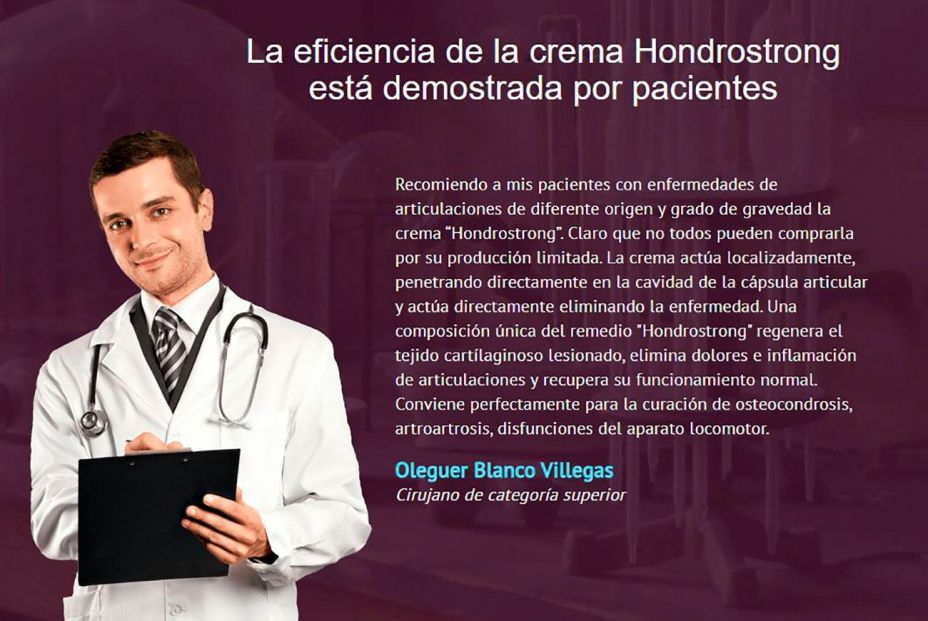 Hondrostrong: FACUA denuncia un espray "milagroso" que promete curar enfermedades de las articulaciones Hondrostrong: FACUA denuncia un espray "milagroso" que promete curar enfermedades de las articulaciones