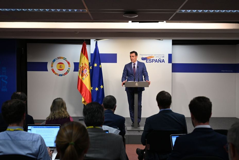 pedro sánchez consejo europeo bruselas mayo 2022