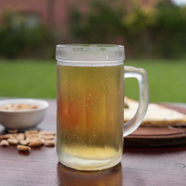 jarra helada cerveza jarra helada cerveza