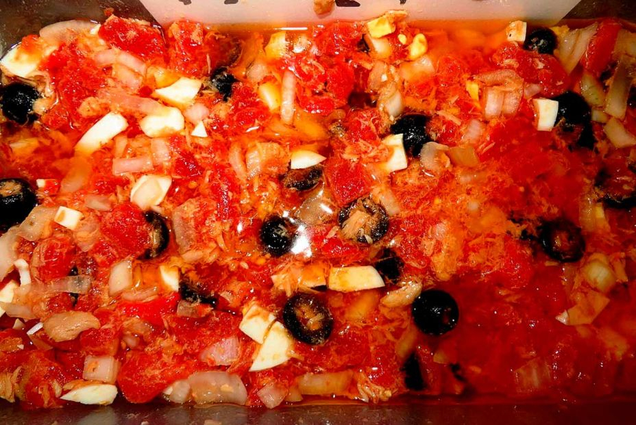 Elaboración del mojete murciano. Foto: Wikimedia