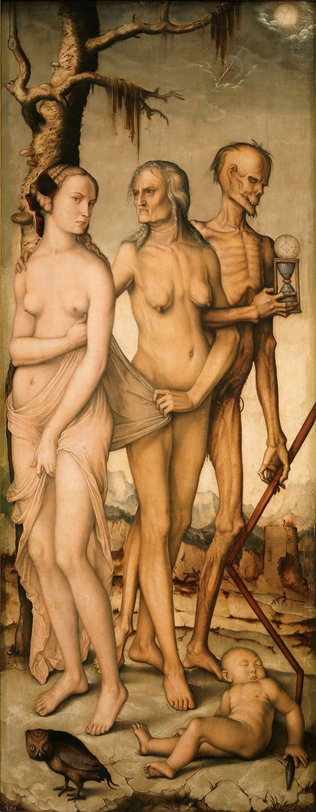 Las edades de la vida y la muerte,Baldung Grien