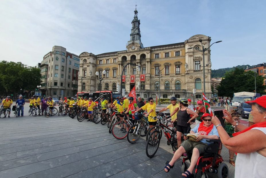pensionistas vascos marcha pensionistas vascos marcha