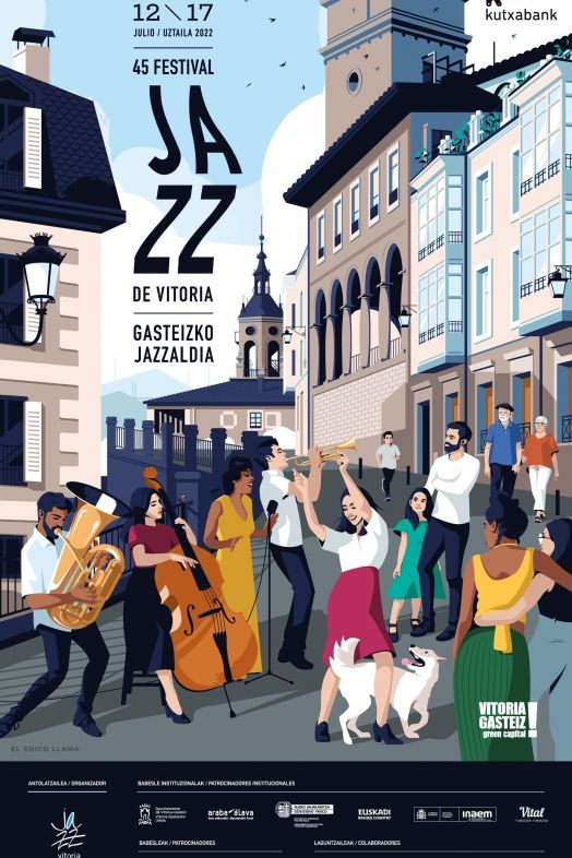 No te pierdas la 45 edición del consagrado Festival de Jazz en Vitoria, del 12 al 17 de julio No te pierdas la 45 edición del consagrado Festival de Jazz en Vitoria, del 12 al 17 de julio
