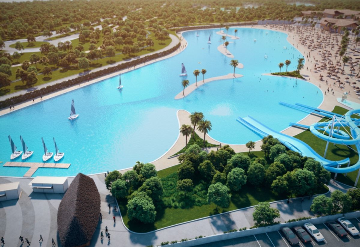 Así será la playa artificial más grande de Europa