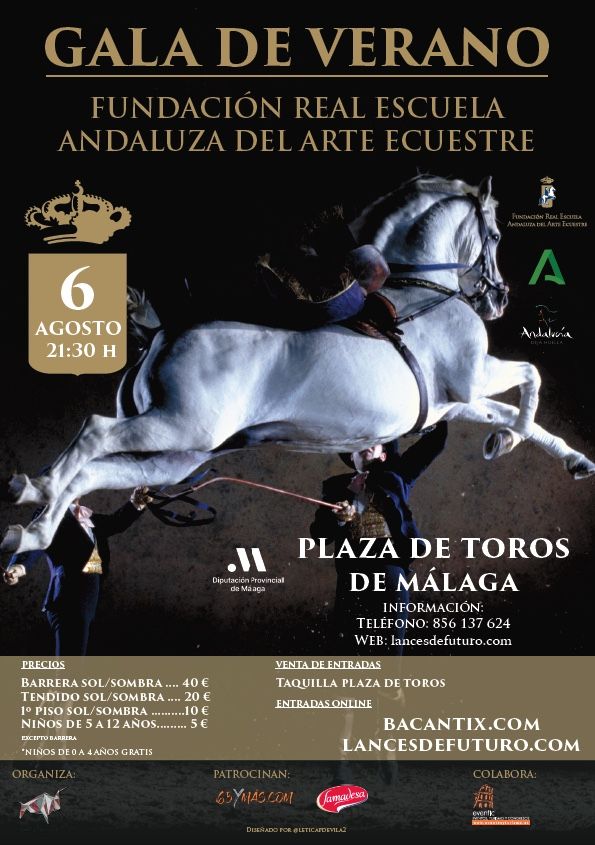 Gala de Verano de la Fundación Real Escuela Andaluza del Arte Ecuestre Gala de Verano de la Fundación Real Escuela Andaluza del Arte Ecuestre
