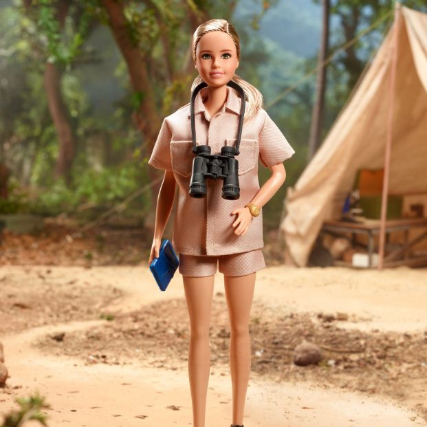 Barbie lanza una muñeca en honor a la etóloga británica Jane Goodall, experta en primates Barbie lanza una muñeca en honor a la etóloga británica Jane Goodall, experta en primates