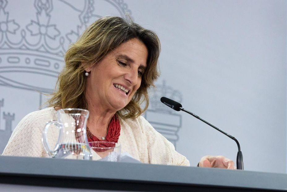 La vicepresidenta tercera y ministra para la Transición Ecológica y el Reto Demográfico, Teresa Ribera La vicepresidenta tercera y ministra para la Transición Ecológica y el Reto Demográfico, Teresa Ribera