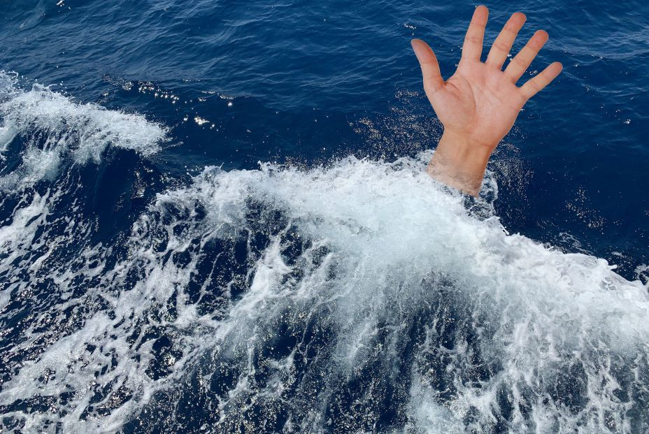 bigstock A Drowning Man Asks For Help446432711
