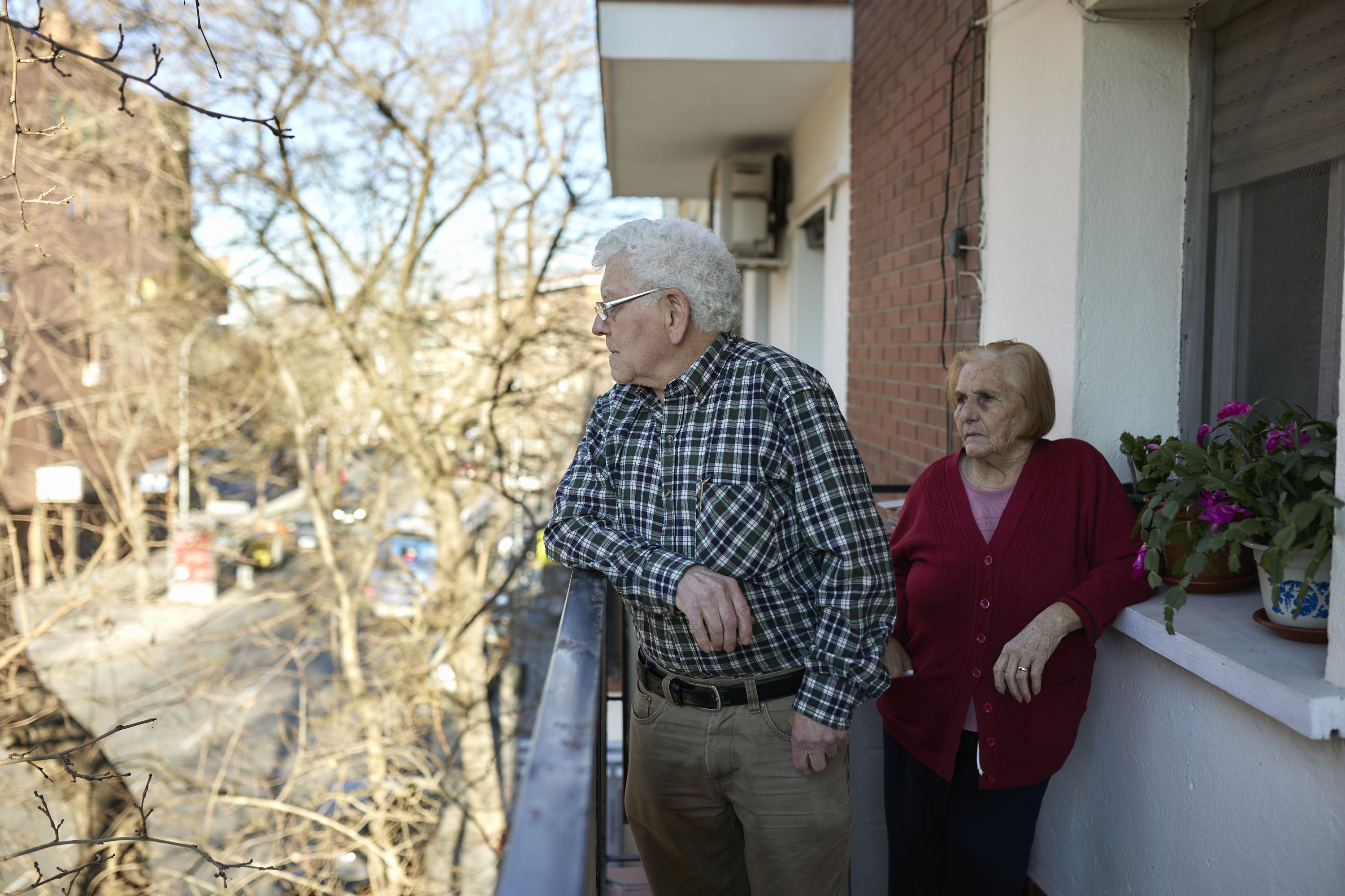 EuropaPress 4188077 jose manuel 78 anos mujer maria gomez balcon vivienda donde manana 12 enero