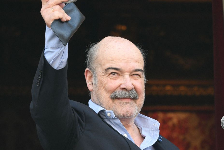 EuropaPress 4444733 antonio resines lectura pregon fiestas san isidro 2022 12 mayo 2022 madrid EuropaPress 4444733 antonio resines lectura pregon fiestas san isidro 2022 12 mayo 2022 madrid