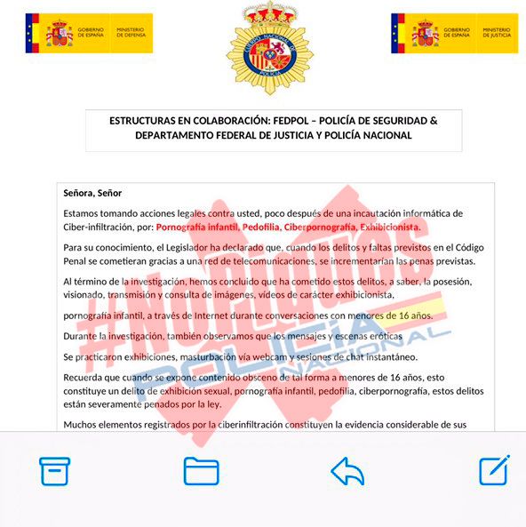 La Policía advierte de un nuevo tipo de estafa La Policía advierte de un nuevo tipo de estafa