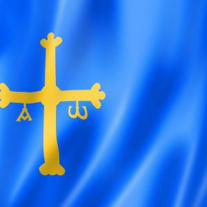bigstock Asturias Province Flag Spain445752452