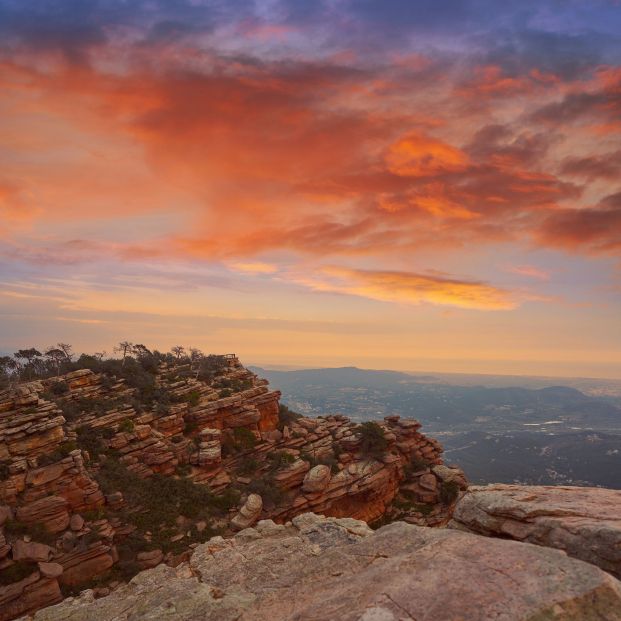Desde lo alto: Sierra Calderona Desde lo alto: Sierra Calderona
