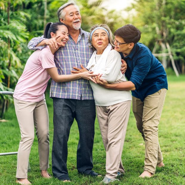 bigstock Portrait Enjoy Happy Smiling L 416529757