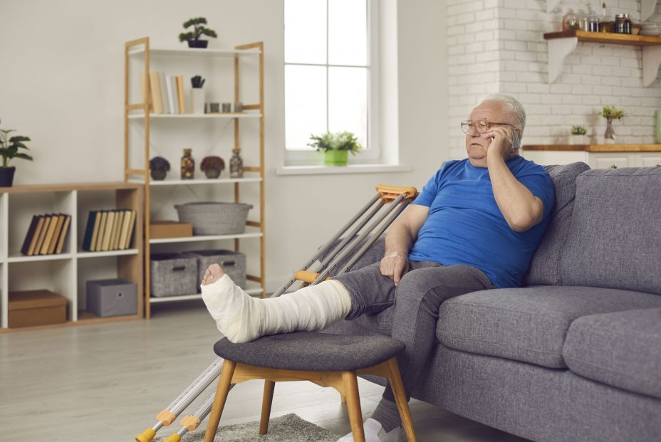 El lugar de la fractura y otros problemas de salud pueden condicionar la recuperación en mayores. Foto: Bigstock El lugar de la fractura y otros problemas de salud pueden condicionar la recuperación en mayores. Foto: Bigstock