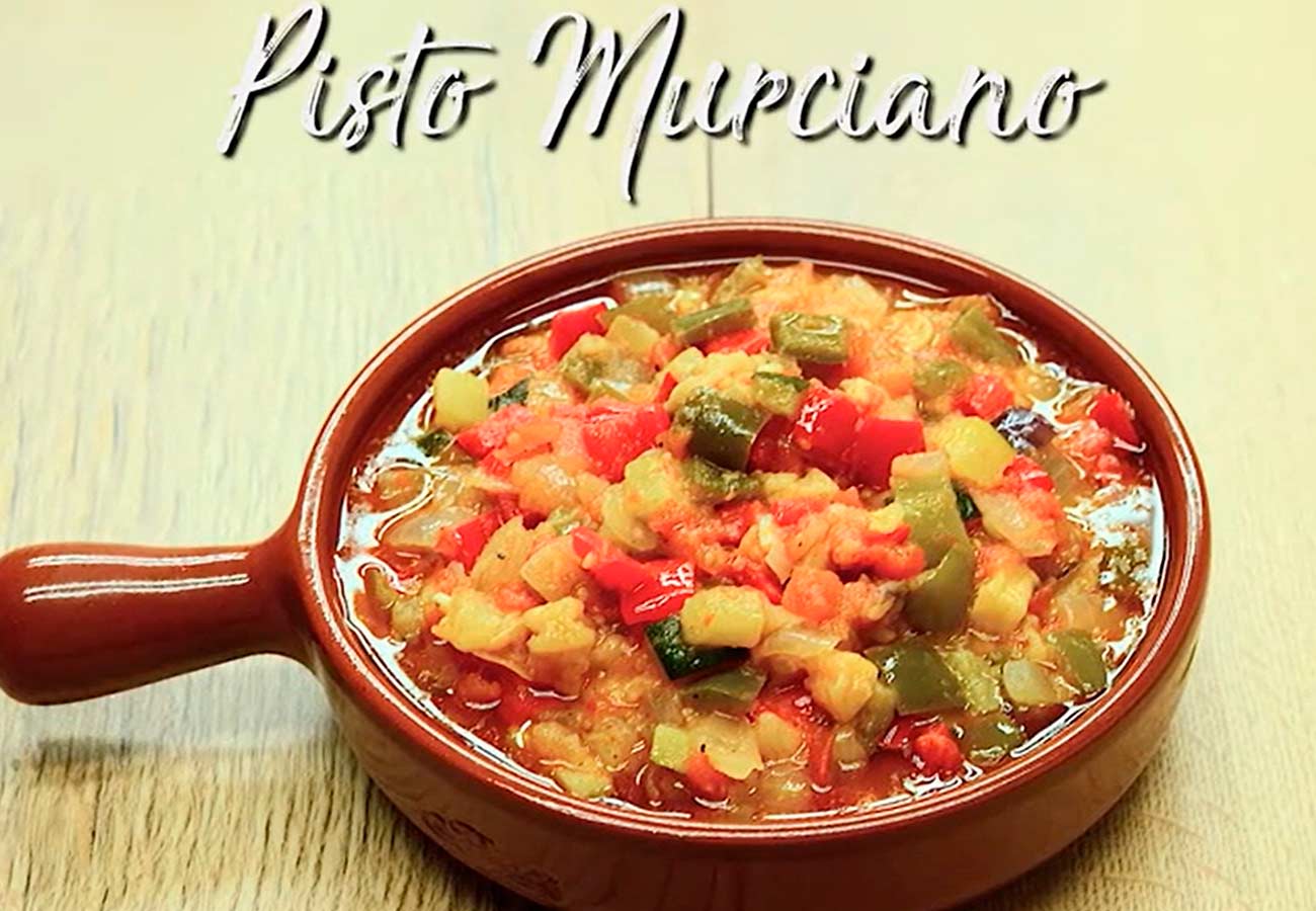 Vídeo receta de pisto murciano, con lo mejor de la huerta