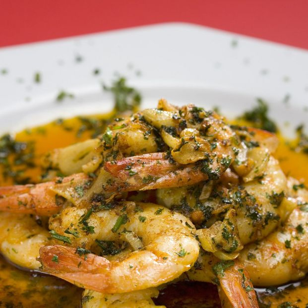 bigstock Gambas Al Ajillo shrimp With458654649