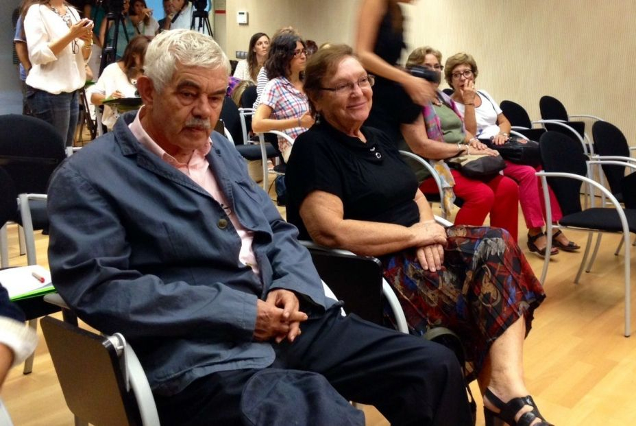 Pasqual Maragall y Diana Garrigosa Pasqual Maragall y Diana Garrigosa