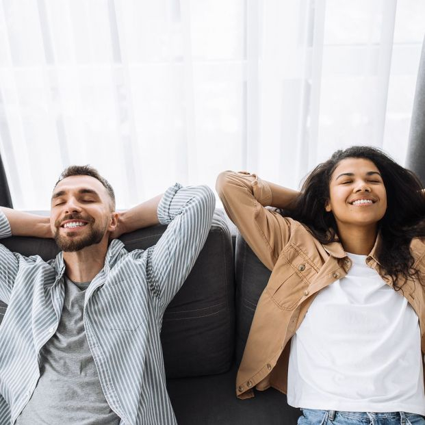 bigstock Relaxed Happy Couple Enjoying452857083