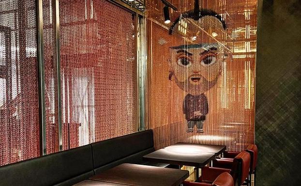 Interior del RavioXO. : DABIZ MUÑOZ Interior del RavioXO. : DABIZ MUÑOZ