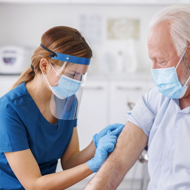 bigstock Elderly Man Wearing Protective 459779295 bigstock Elderly Man Wearing Protective 459779295