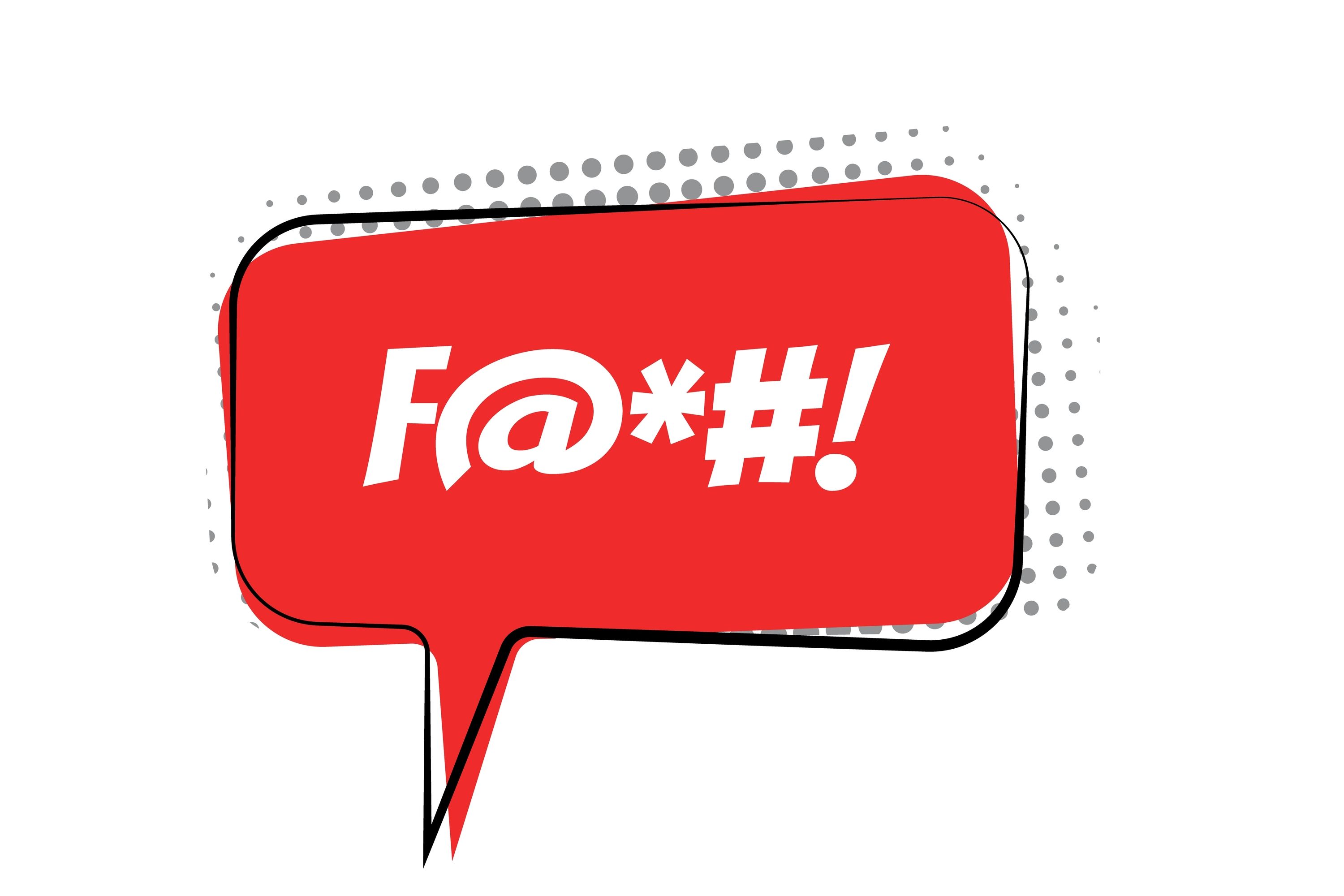 En todos los idiomas, las palabrotas tienen un patrón