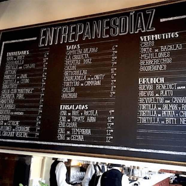 Bocadillos gourmet Barcelona, Entrepanes Díaz (Foto: Entrepanes Díaz)