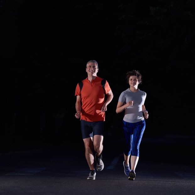 Correr de noche