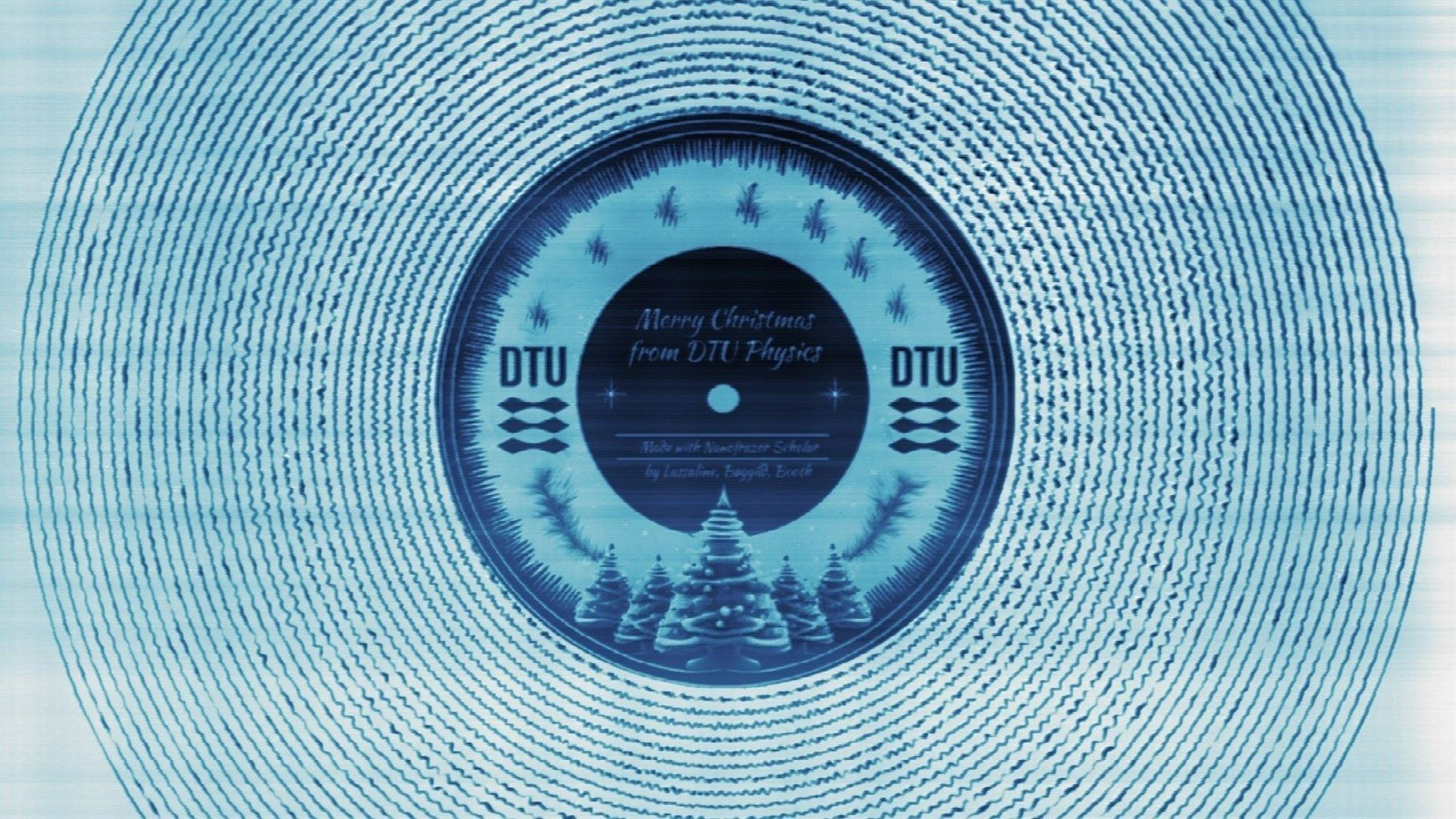 El disco más pequeño del mundo es un sencillo navideño