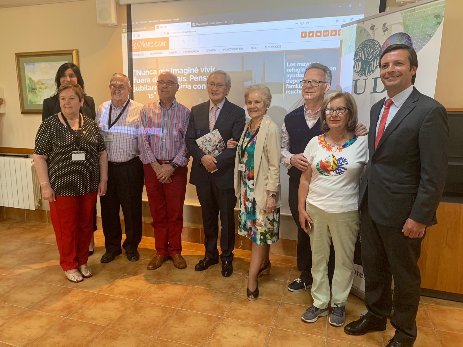 Espectacular acogida de 65Ymás en la LI Asamblea General de UDP