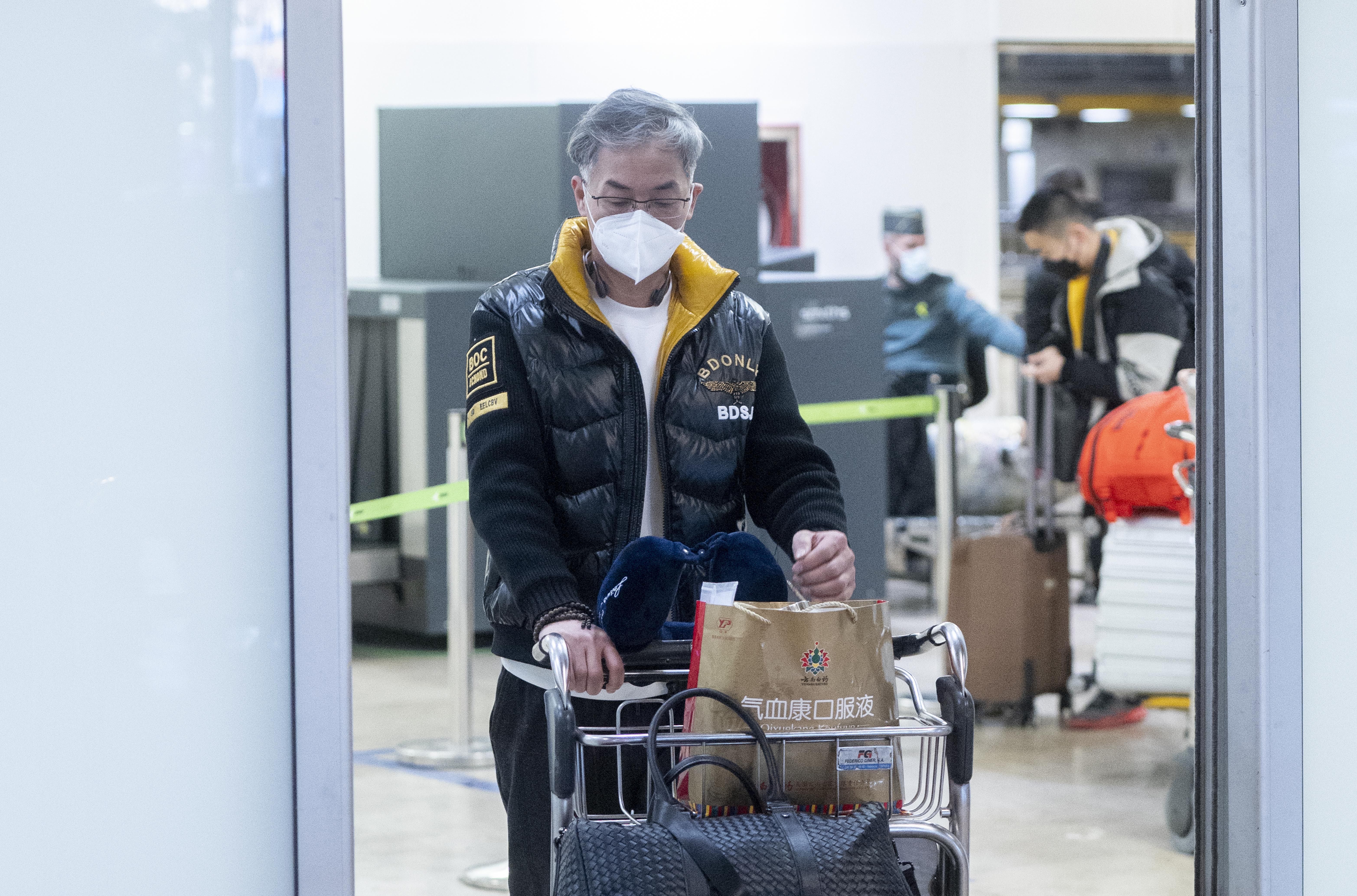 El certificado Covid ya es obligatorio en España para todos los pasajeros procedentes de China. Foto: Europa Press