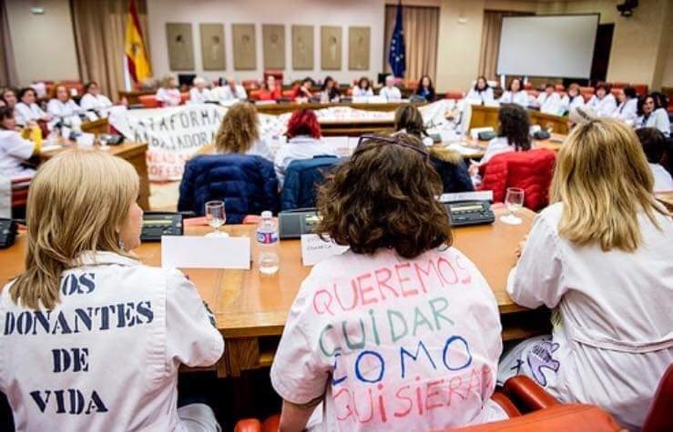 Plataforma cuidadoras. Plataforma cuidadoras.