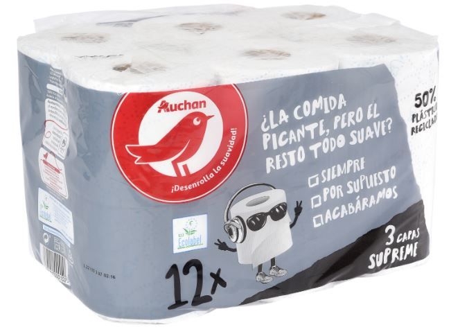 Este es el mejor papel higiénico, según la OCU. Foto: OCU Este es el mejor papel higiénico, según la OCU. Foto: OCU