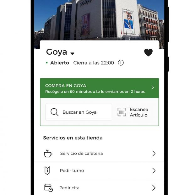 Los clientes de El Corte Inglés ya pueden recoger sus pedidos online en tienda en una hora Los clientes de El Corte Inglés ya pueden recoger sus pedidos online en tienda en una hora