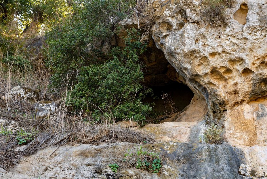 Cueva de Israel, cerca de la ciudad de Haifa Cueva de Israel, cerca de la ciudad de Haifa
