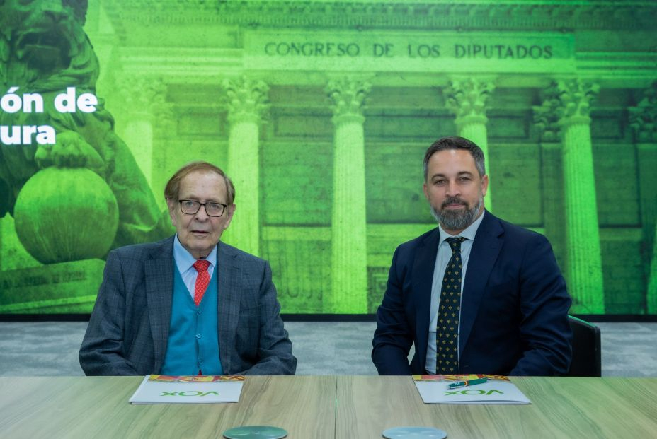 Vox registrará el próximo lunes la moción de censura con Ramón Tamames como candidato Vox registrará el próximo lunes la moción de censura con Ramón Tamames como candidato