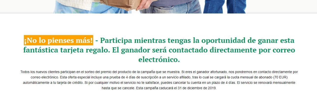 Falso vale de descuento de Mercadona