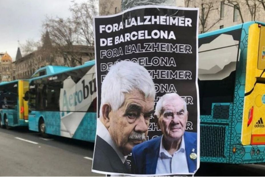 "Fuera el alzhéimer de Barcelona": condena unánime a los vergonzosos carteles contra los Maragall "Fuera el alzhéimer de Barcelona": condena unánime a los vergonzosos carteles contra los Maragall
