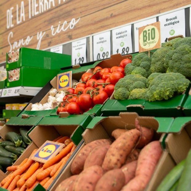 Lidl lanza una 'bolsa antidesperdicio' de frutas y verduras todavía aptas para su consumo. Foto: Europa Press Lidl lanza una 'bolsa antidesperdicio' de frutas y verduras todavía aptas para su consumo. Foto: Europa Press