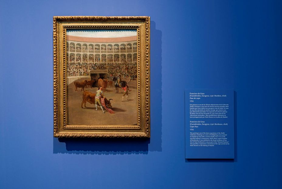 'Pase de capa', Goya. Foto: Andrés Arranz