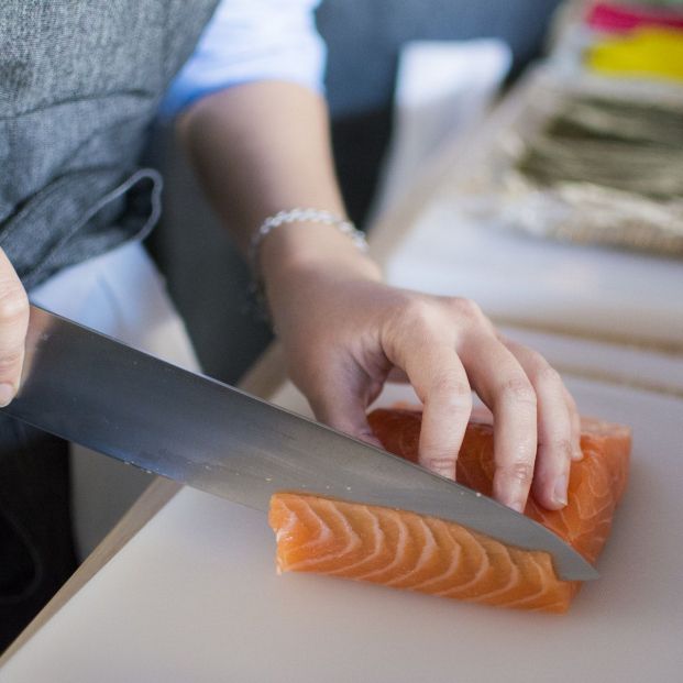 Corte de salmón (Creative commons) Corte de salmón (Creative commons)