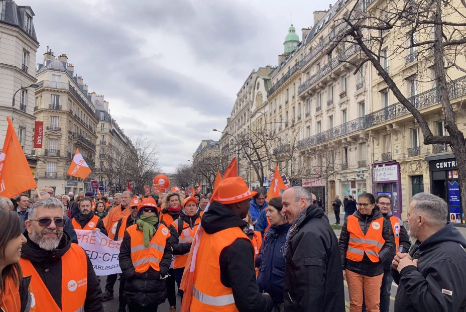 francia manifestacion cfdt francia manifestacion cfdt
