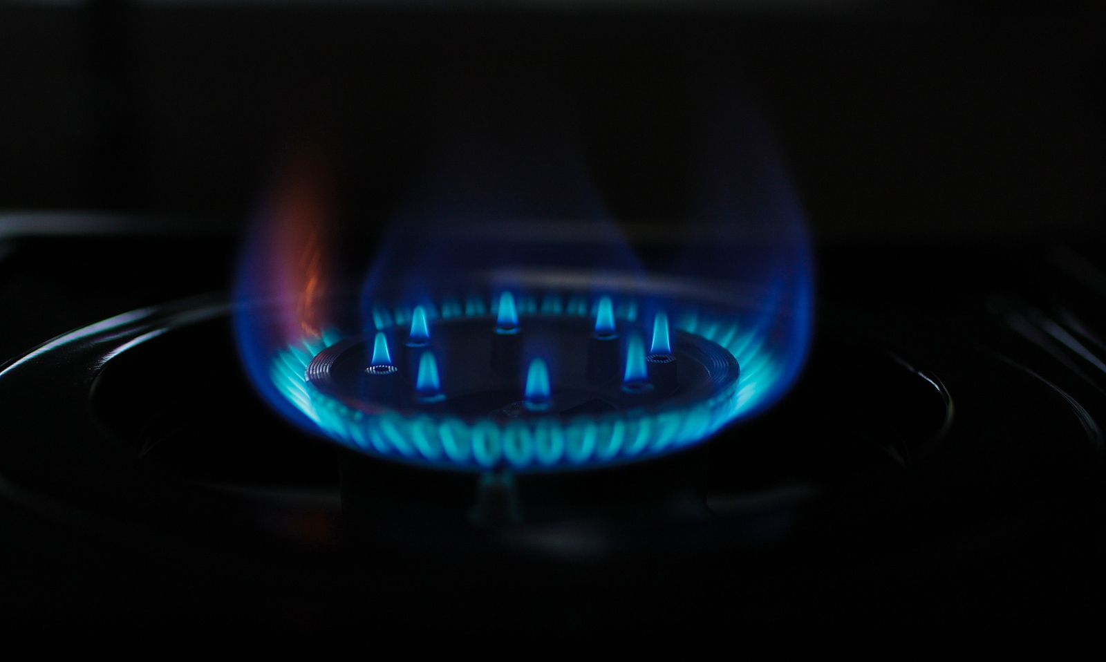 bigstock Natural Gas Blue Fire Flame On 466803047