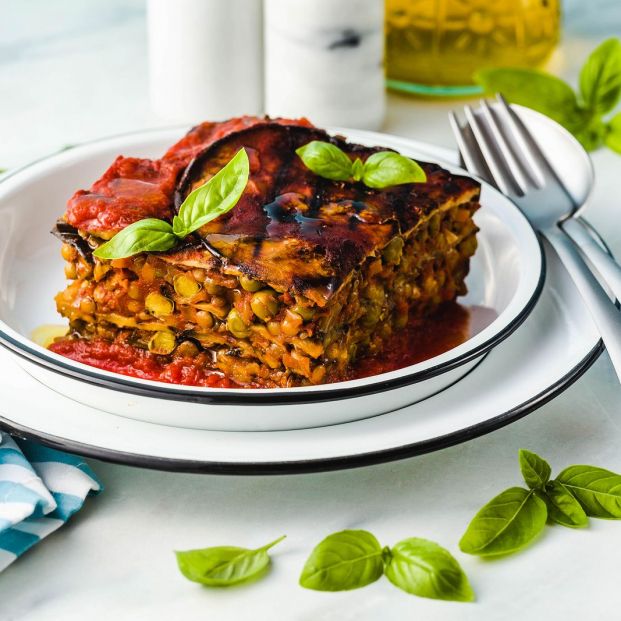 Lasaña vegetal Lasaña vegetal