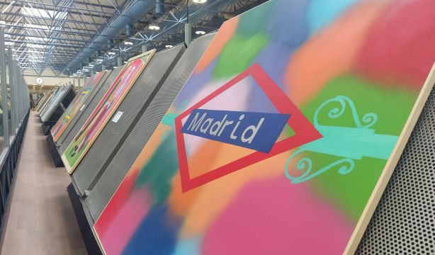 'Miradas plurales', arte urbano en el aeropuerto de Barajas