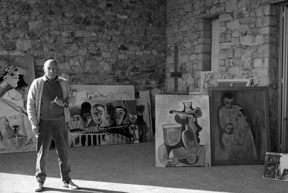 Pablo Picasso en 'Notre-Dame-de Vie', en Mougins, 1965 (Cecil Beaton) Pablo Picasso en 'Notre-Dame-de Vie', en Mougins, 1965 (Cecil Beaton)