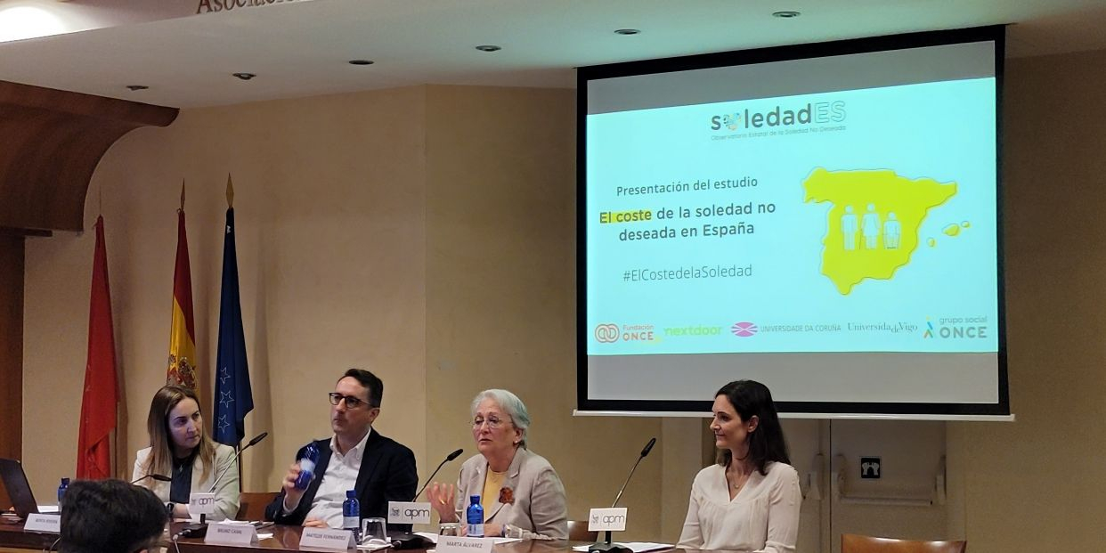 El coste de la soledad no deseada, una "epidemia silenciosa" que afecta al 13,4% de la población